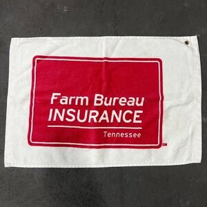 Vintage Farm Bureau Insurance Tennessee Golf Bag Towel Grommet Towel Specialties